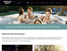 Tablet Screenshot of norrlandspas.se